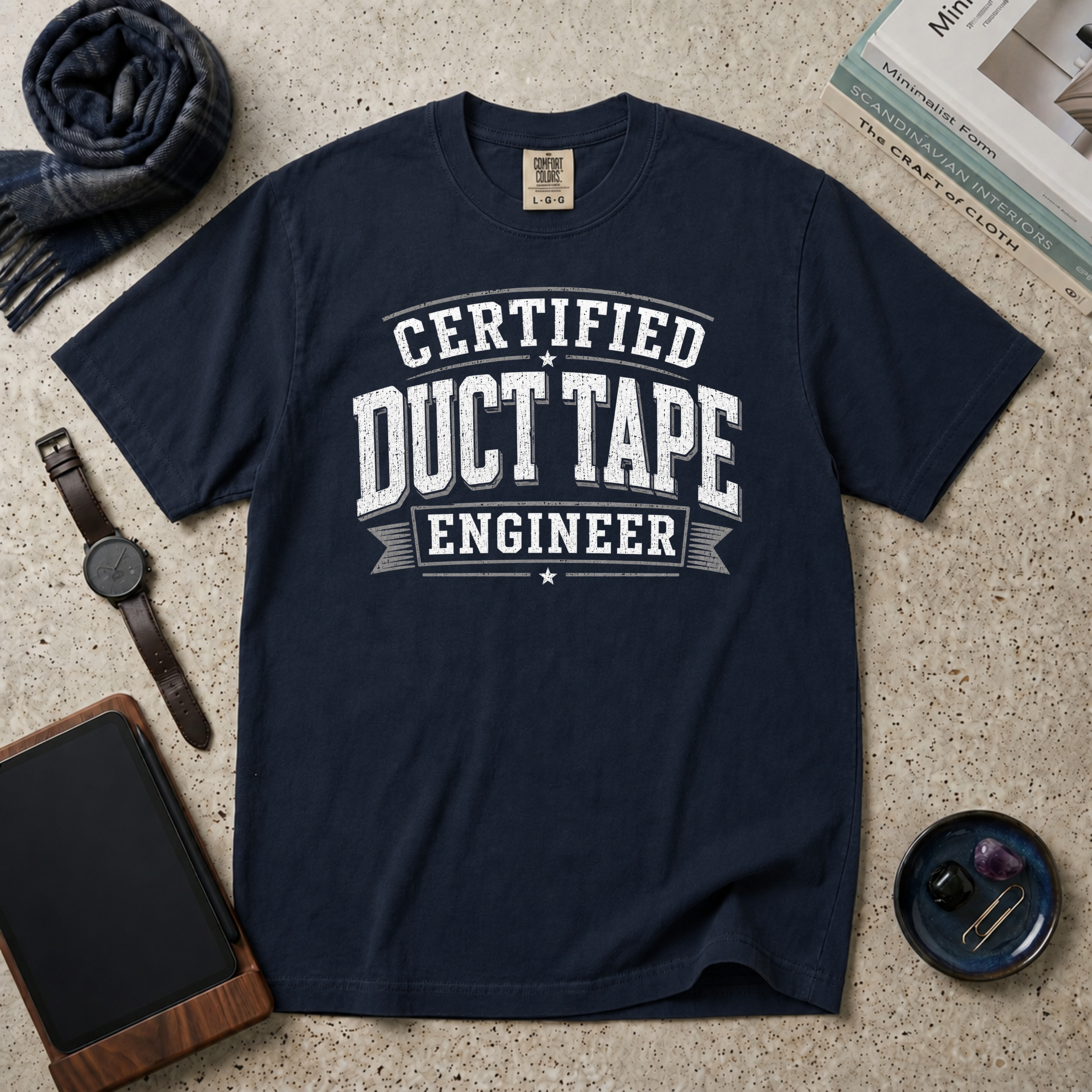 Certified Duct Tape Engineer T‑Shirt
