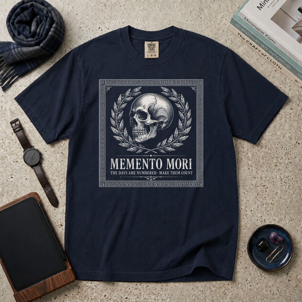Memento Mori Days Are Numbered Make Them Count T‑Shirt