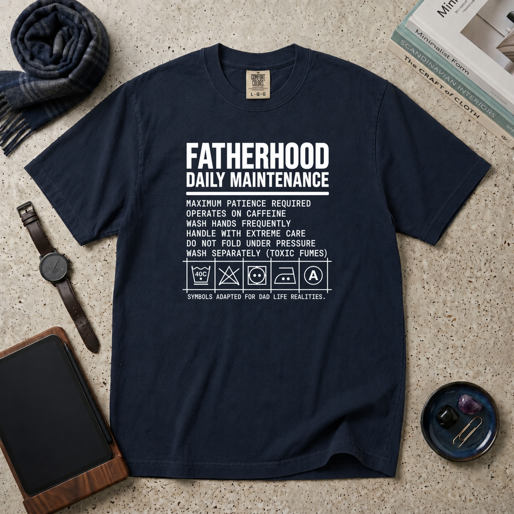 Fatherhood Daily Maintenance T‑Shirt