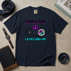 Gamer Dad Leveling Up T‑Shirt