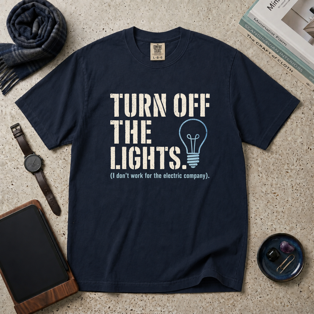 Turn Off The Lights T‑Shirt