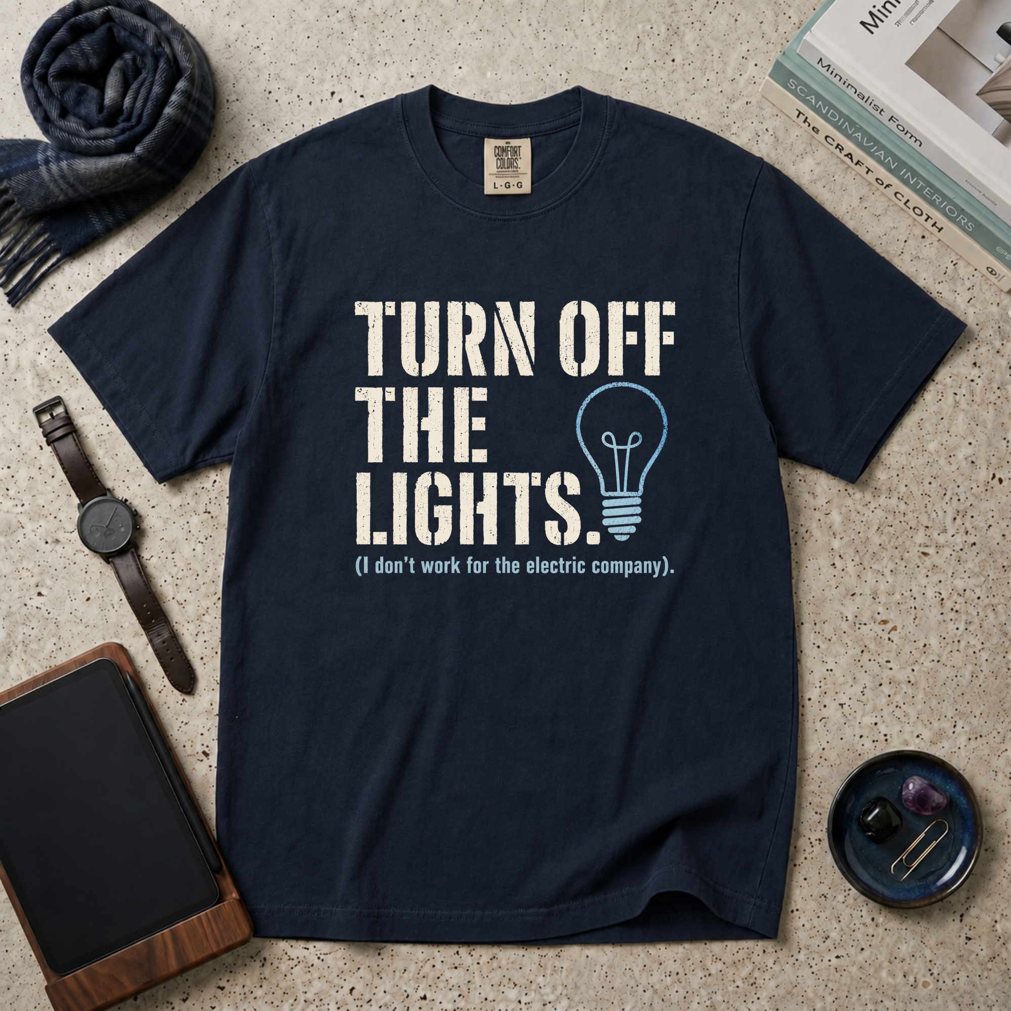 Turn Off The Lights T‑Shirt