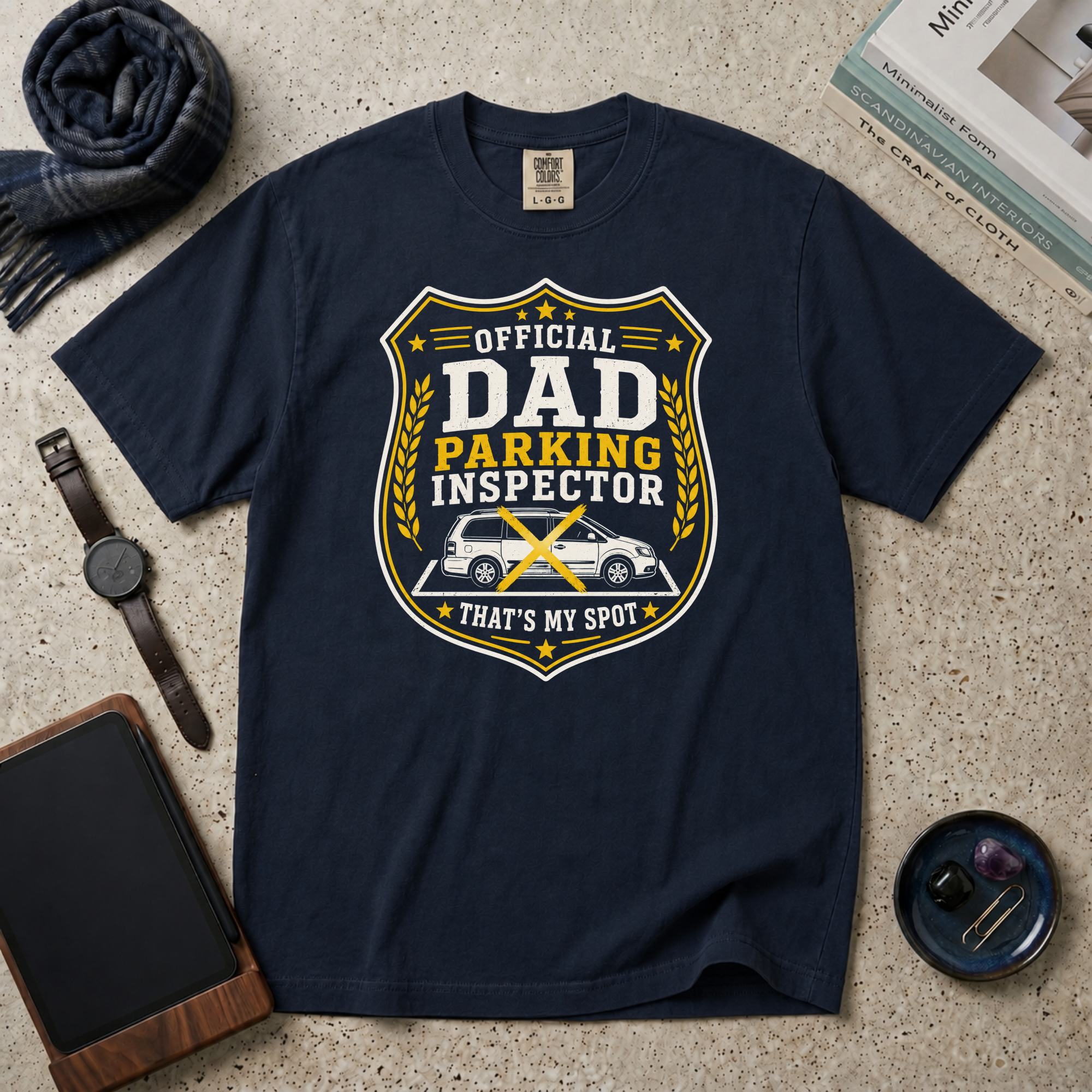 Dad Parking Inspector T‑Shirt