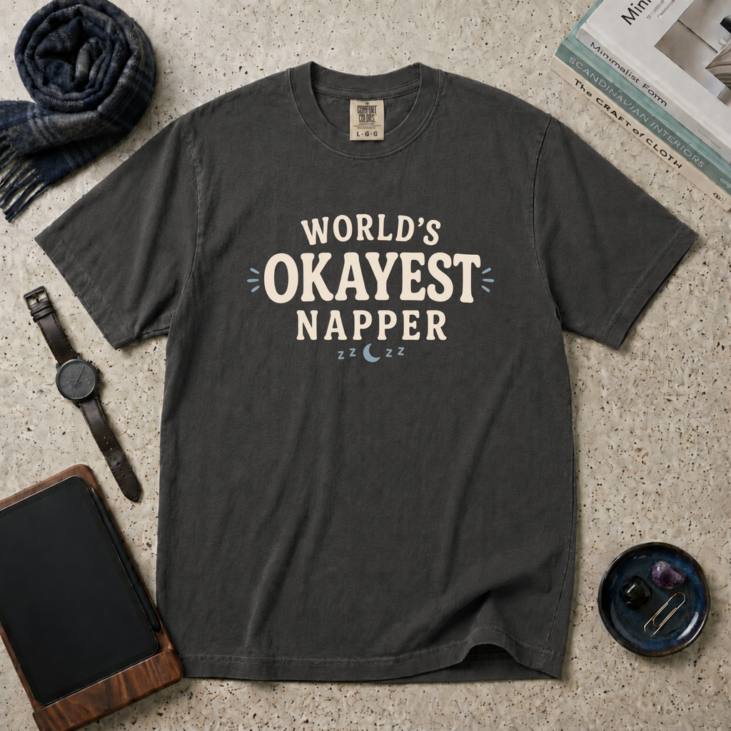 World's Okayest Napper T‑Shirt