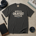 World's Okayest Napper T‑Shirt