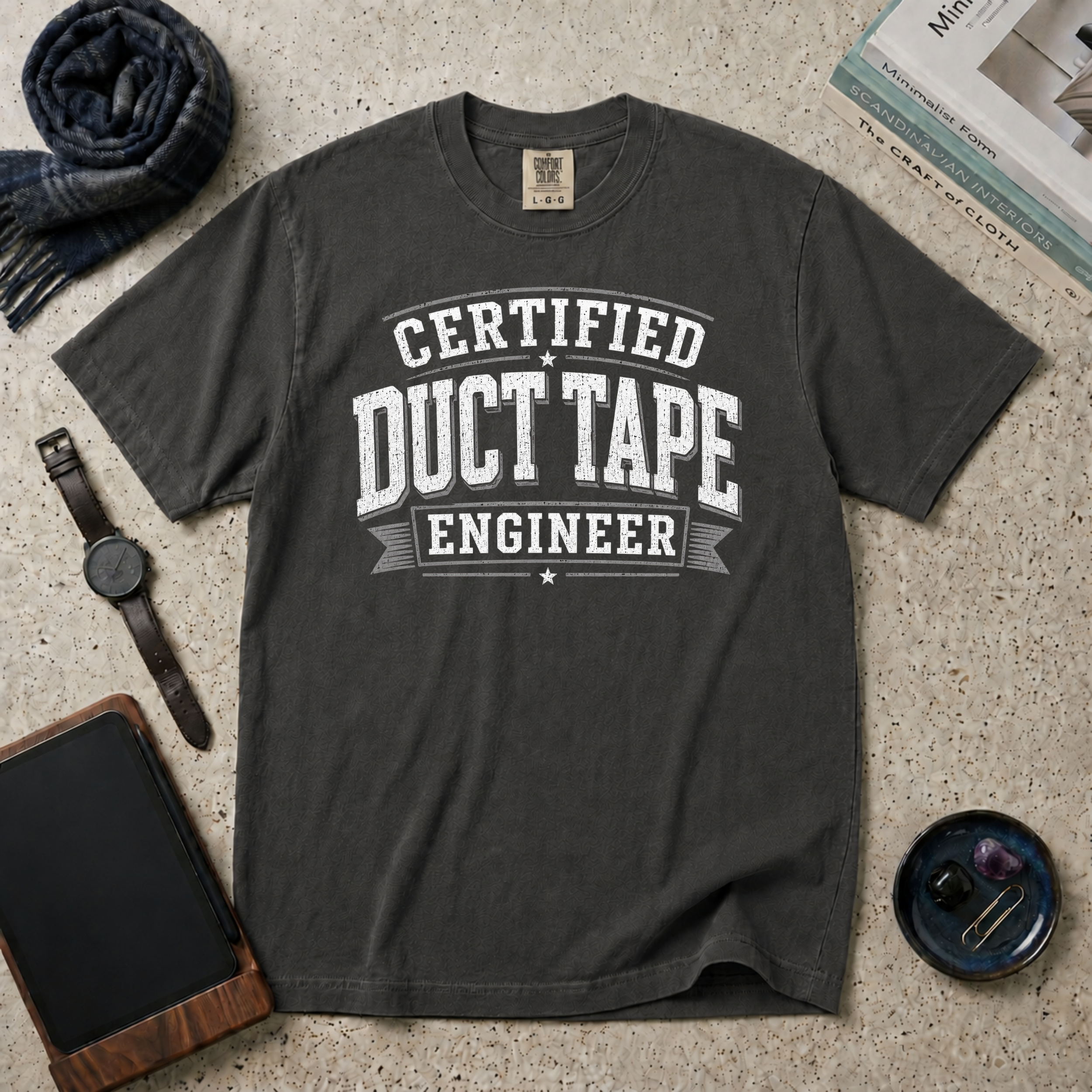 Certified Duct Tape Engineer T‑Shirt