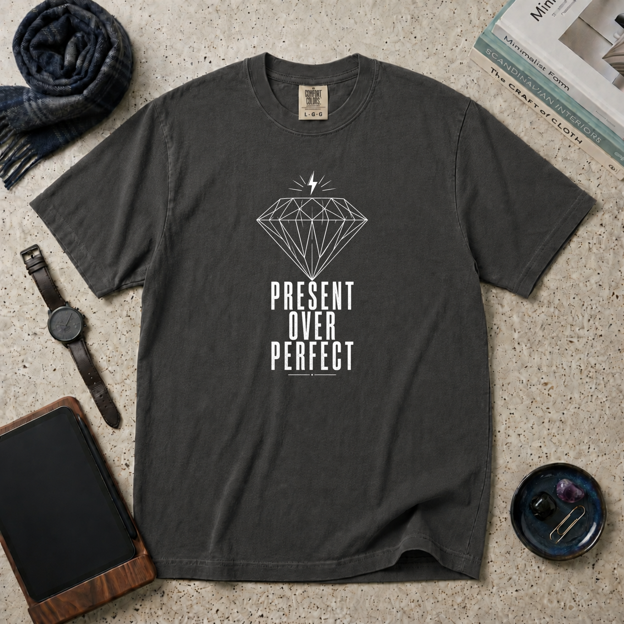 Present Over Perfect T‑Shirt