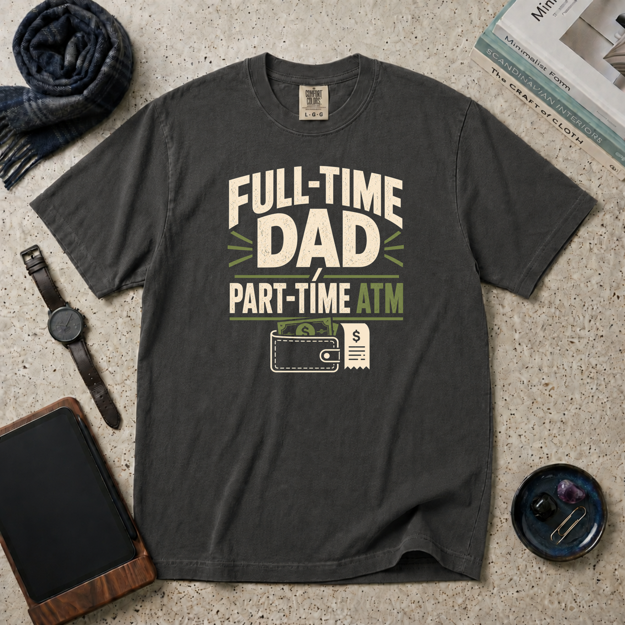 Full-Time Dad Part-Time ATM T‑Shirt