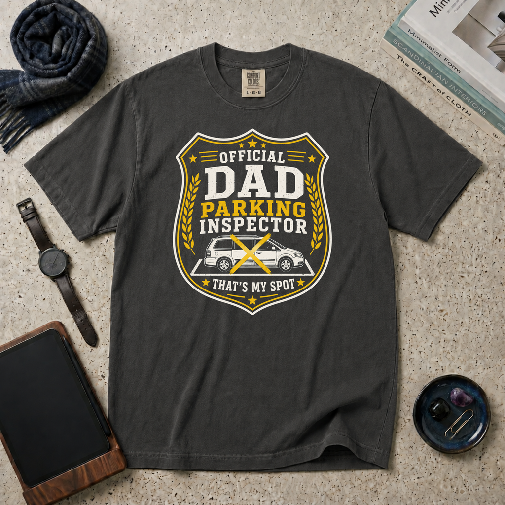 Dad Parking Inspector T‑Shirt