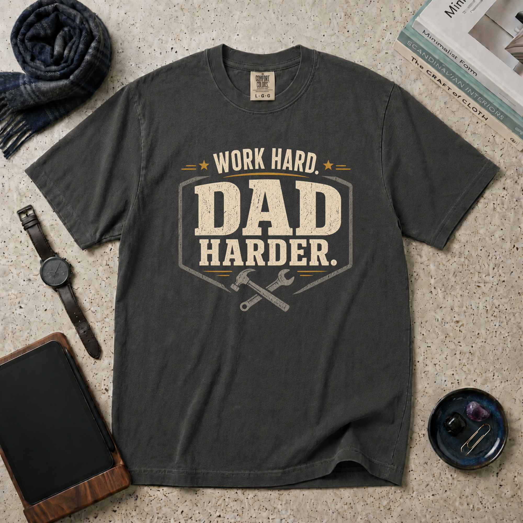 Work Hard Dad Harder T‑Shirt