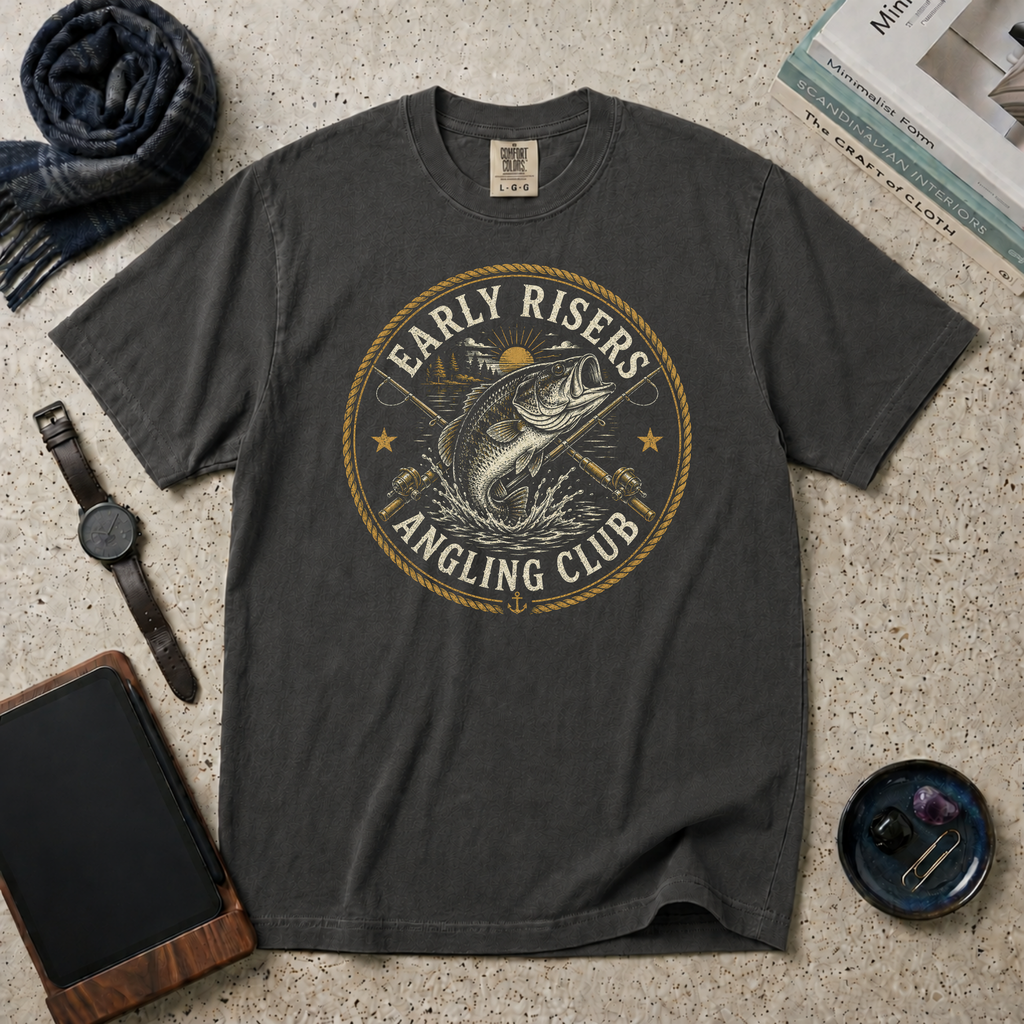 Early Risers Angling Club T‑Shirt
