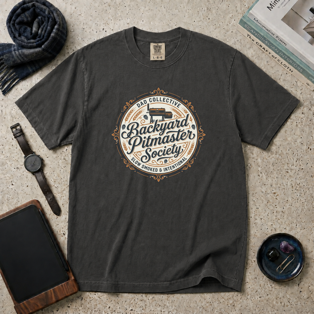 Backyard Pitmaster Society - Slow Smoked & Intentional T‑Shirt