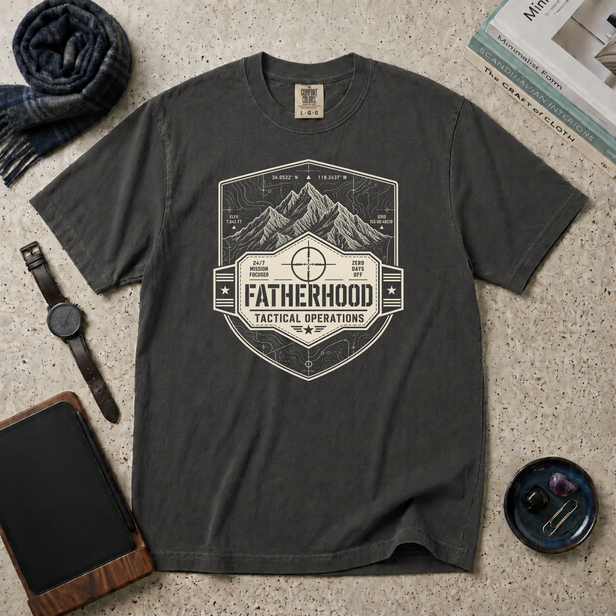 Fatherhood Tactical Operations T‑Shirt
