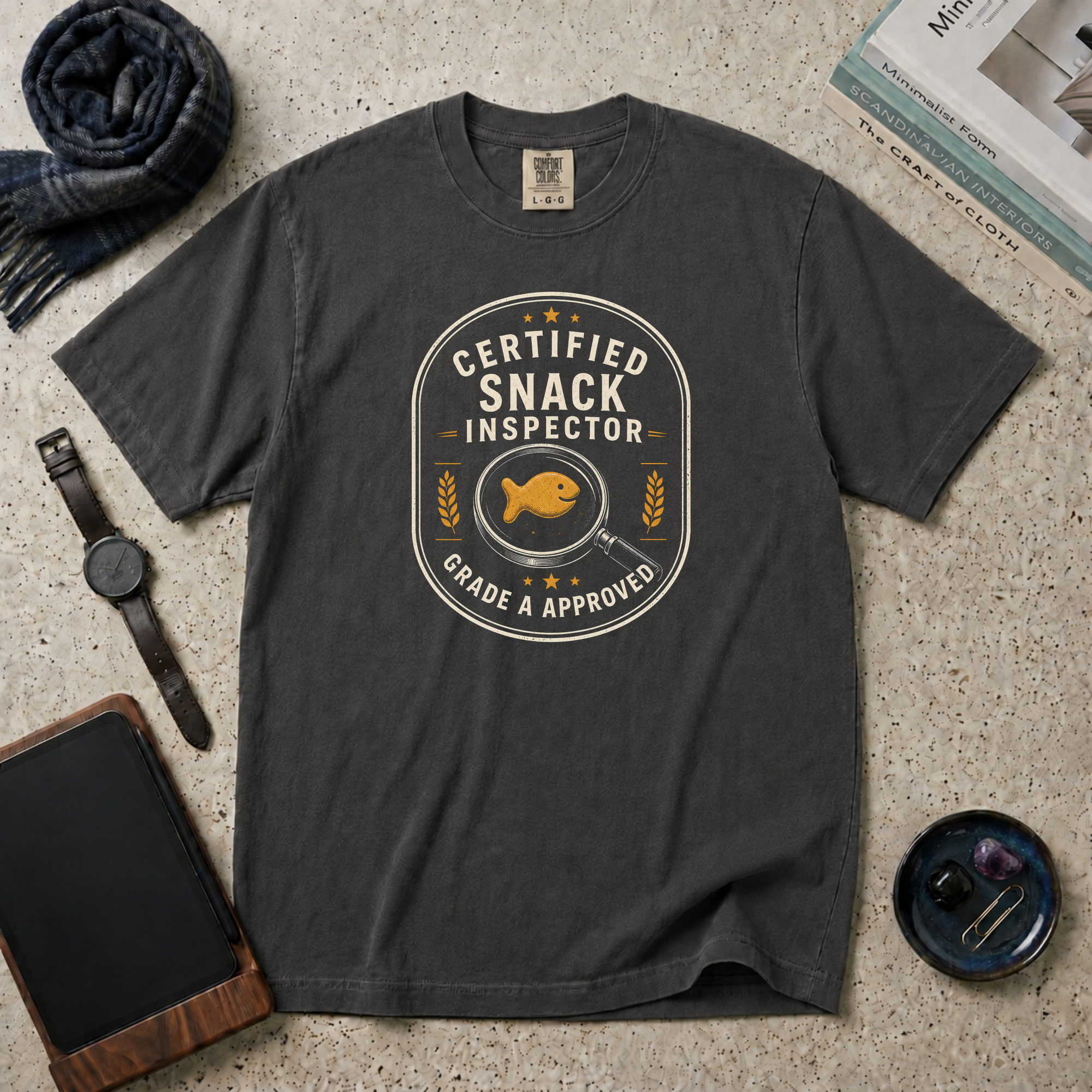 Certified Snack Inspector T‑Shirt