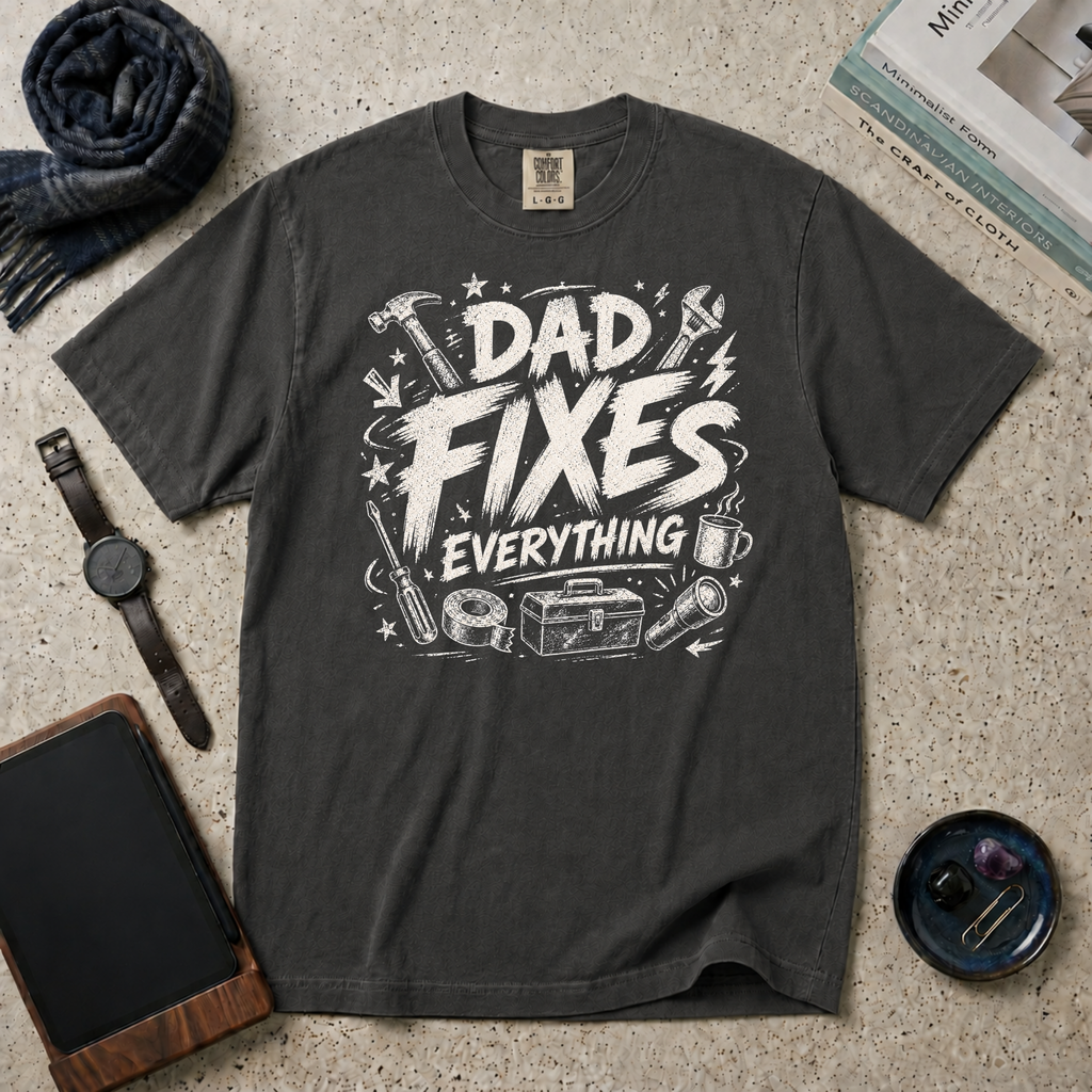 Dad Fixes Everything T‑Shirt