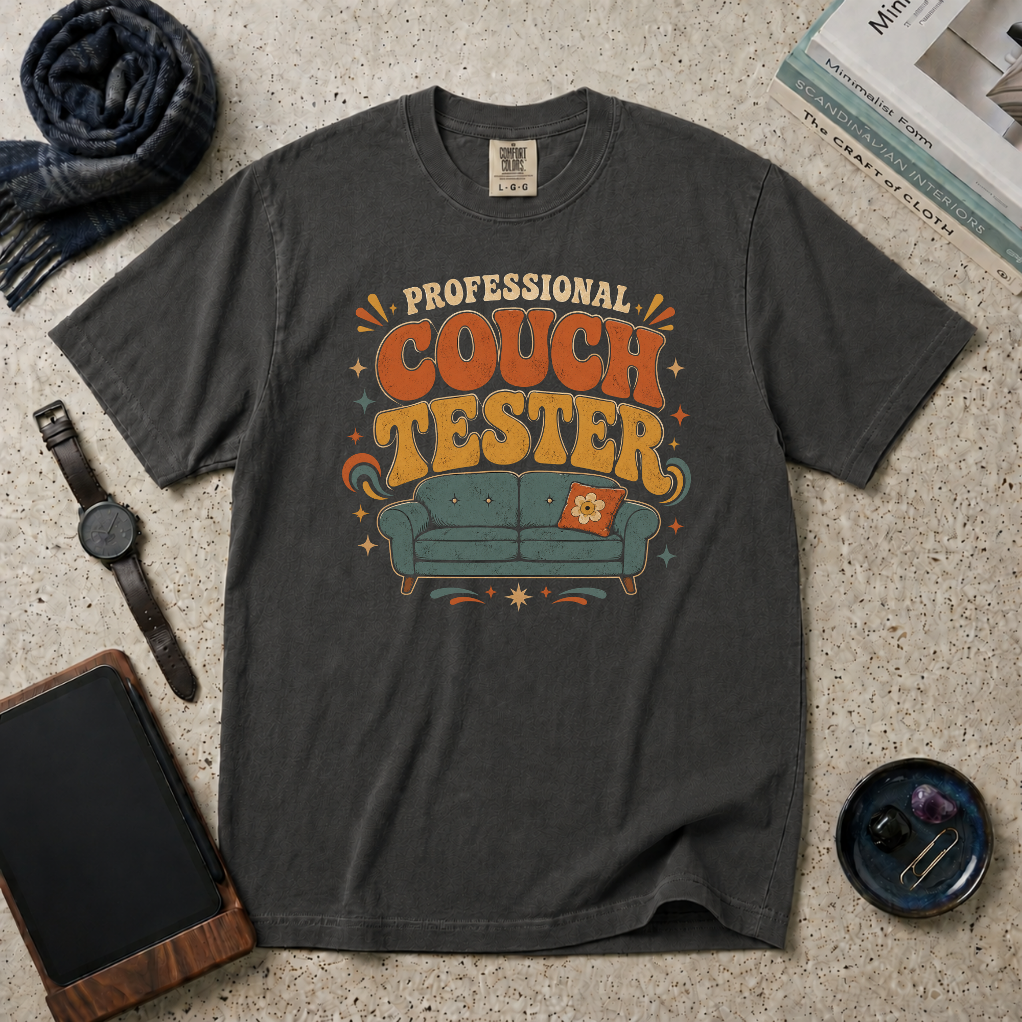 Professional Couch Tester T‑Shirt
