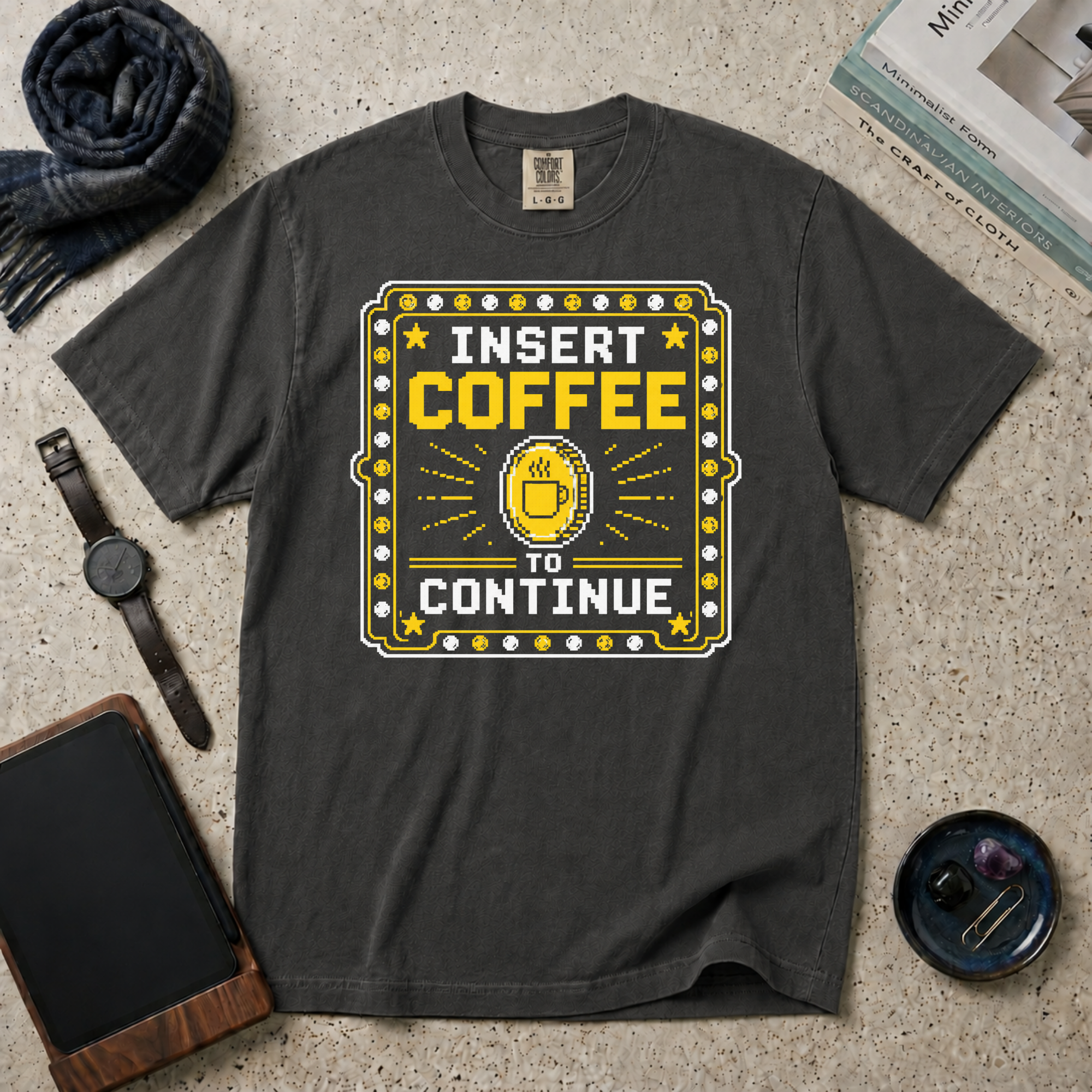 Insert Coffee To Continue T‑Shirt