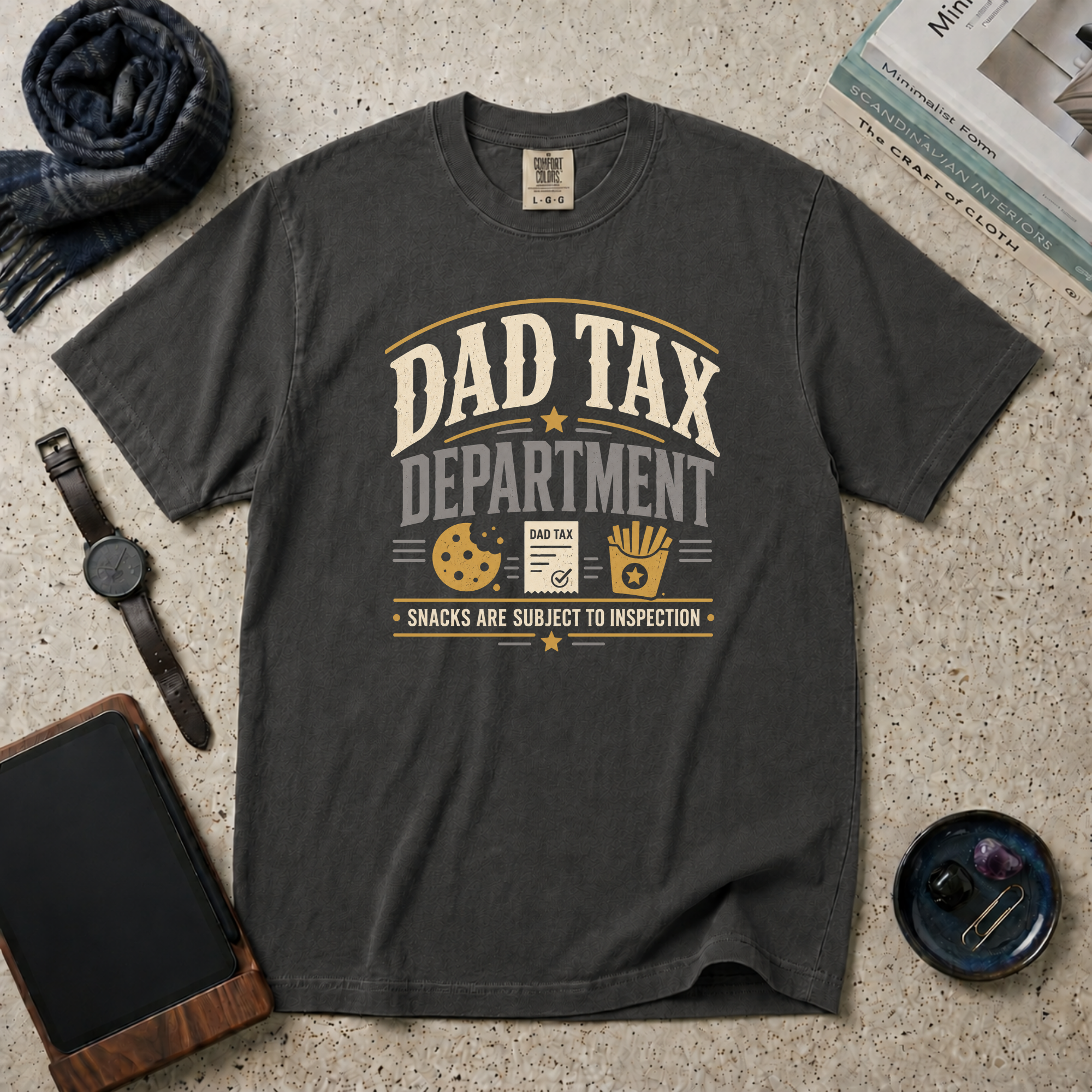 Dad Tax Department Snacks Inspection T‑Shirt