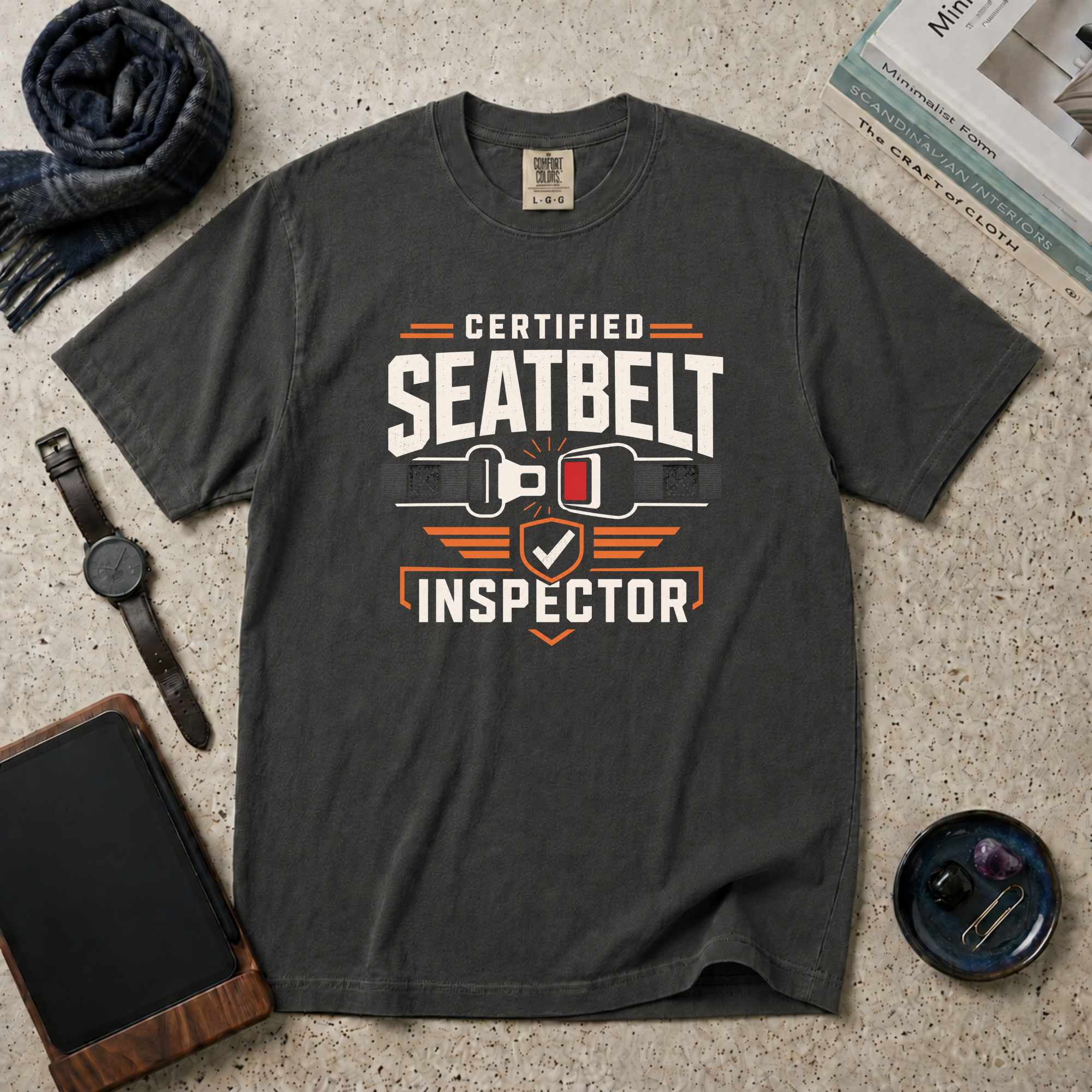 Certified Seatbelt Inspector T‑Shirt