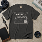 Licensed Bedtime Negotiator T‑Shirt