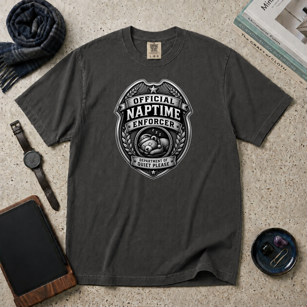 Official Naptime Enforcer T‑Shirt