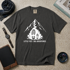 Little Feet Big Adventures T‑Shirt