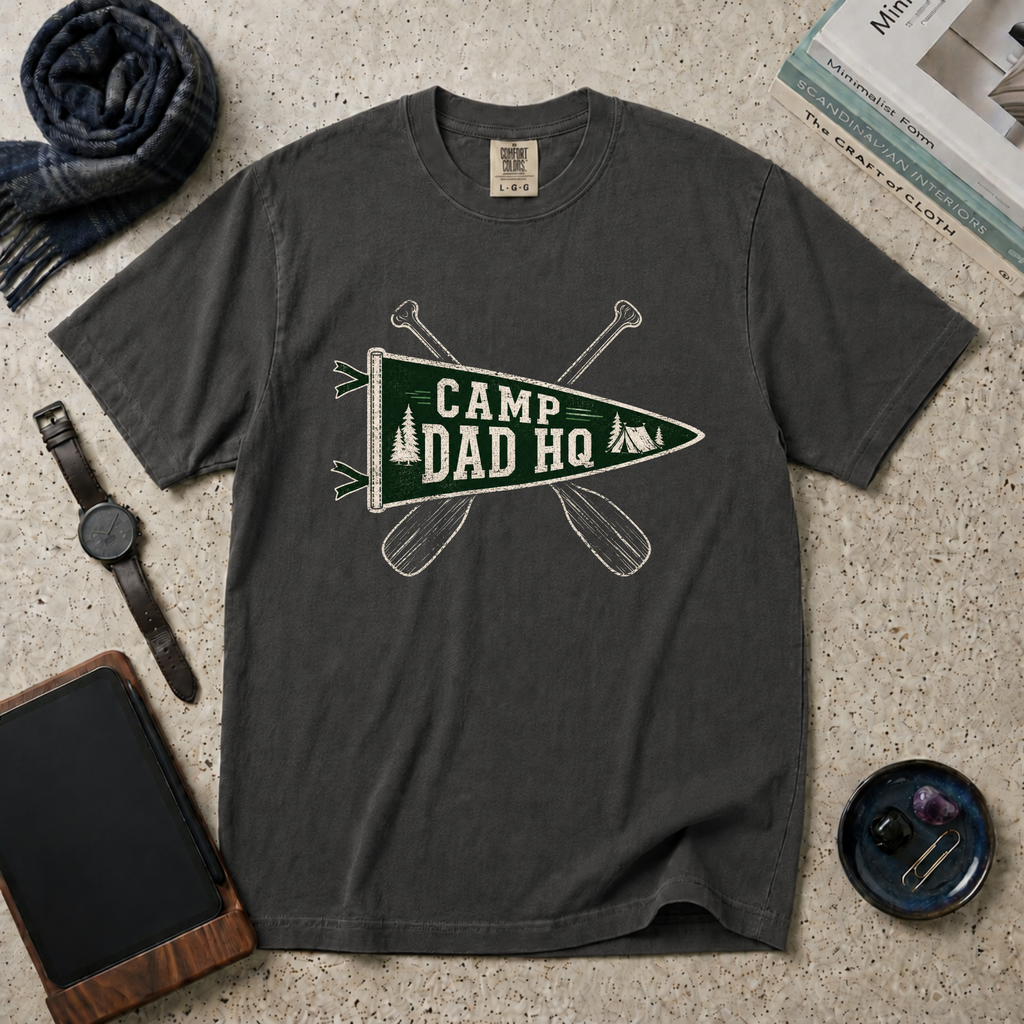 Camp Dad HQ T‑Shirt