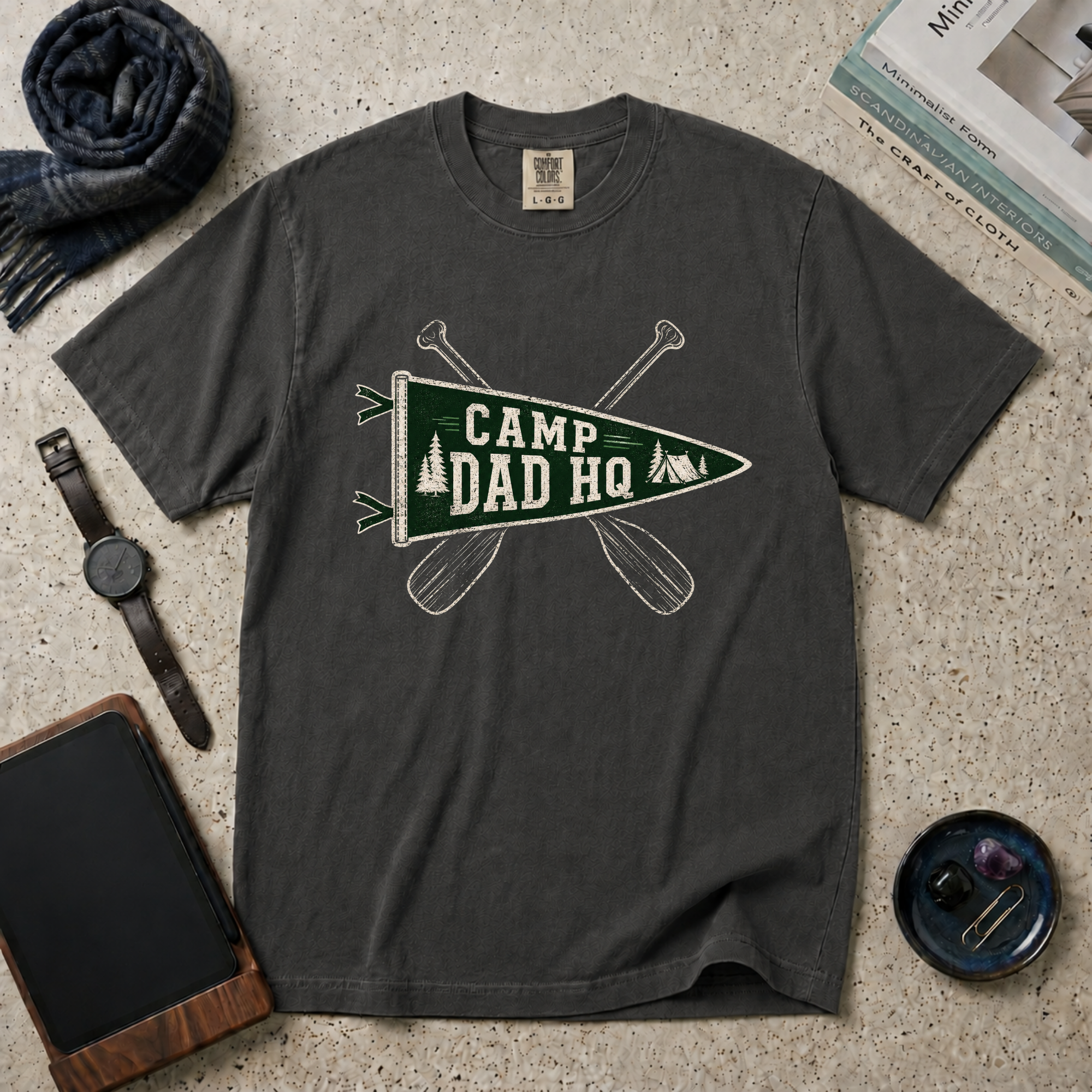 Camp Dad HQ T‑Shirt