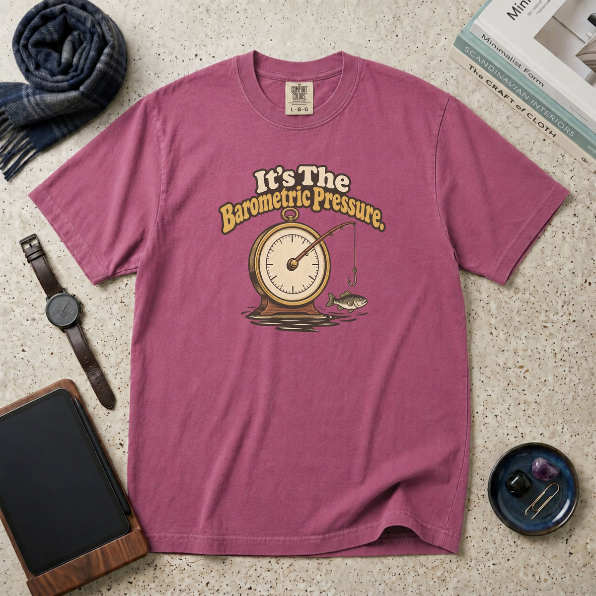 It's The Barometric Pressure T-Shirt – Berry