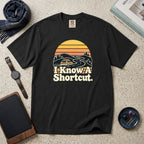 I Know A Shortcut T-Shirt – Black