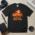 Dad's Free Taxi T-Shirt – Black