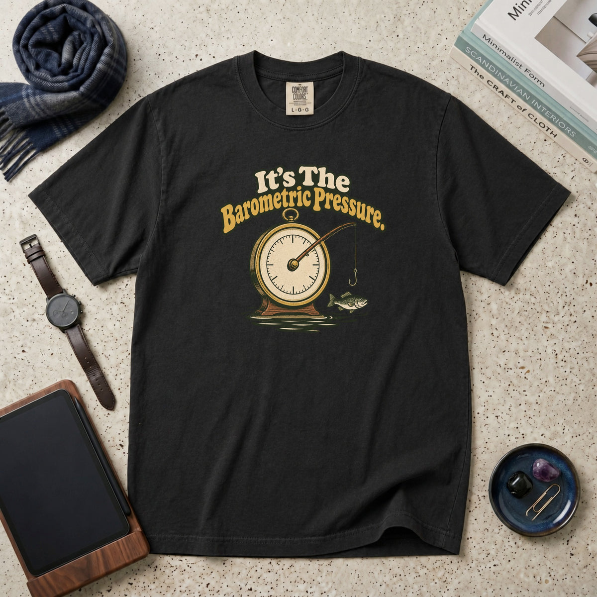 It's The Barometric Pressure T-Shirt – Black