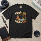 Caught The Same Tree Twice T-Shirt – Black