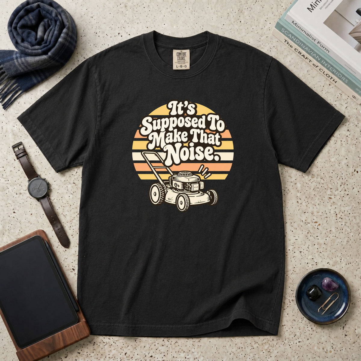 It's Supposed To Make That Noise T-Shirt – Black