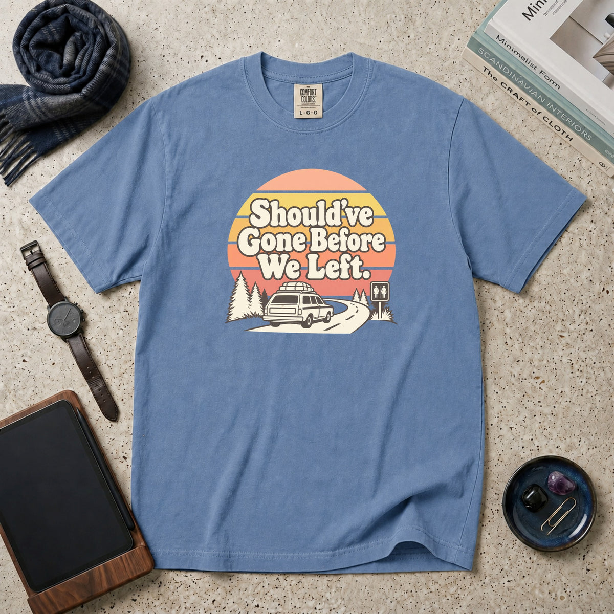 Should've Gone Before We Left T-Shirt – Blue Jean