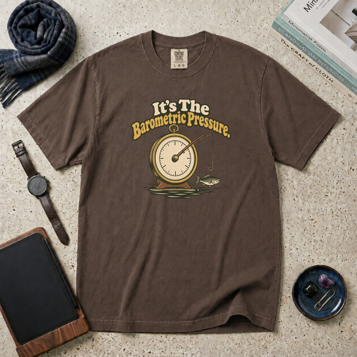 It's The Barometric Pressure T-Shirt – Espresso