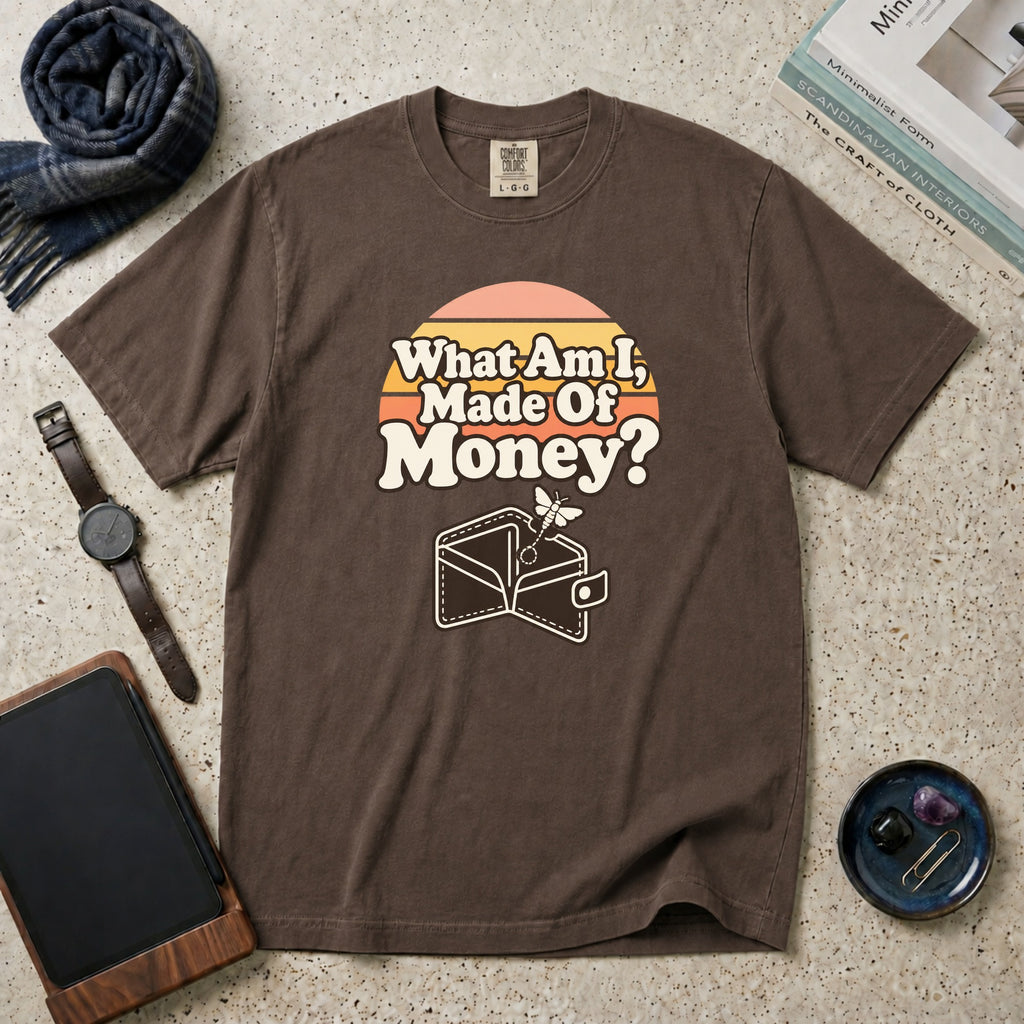 What Am I, Made Of Money? T-Shirt – Espresso