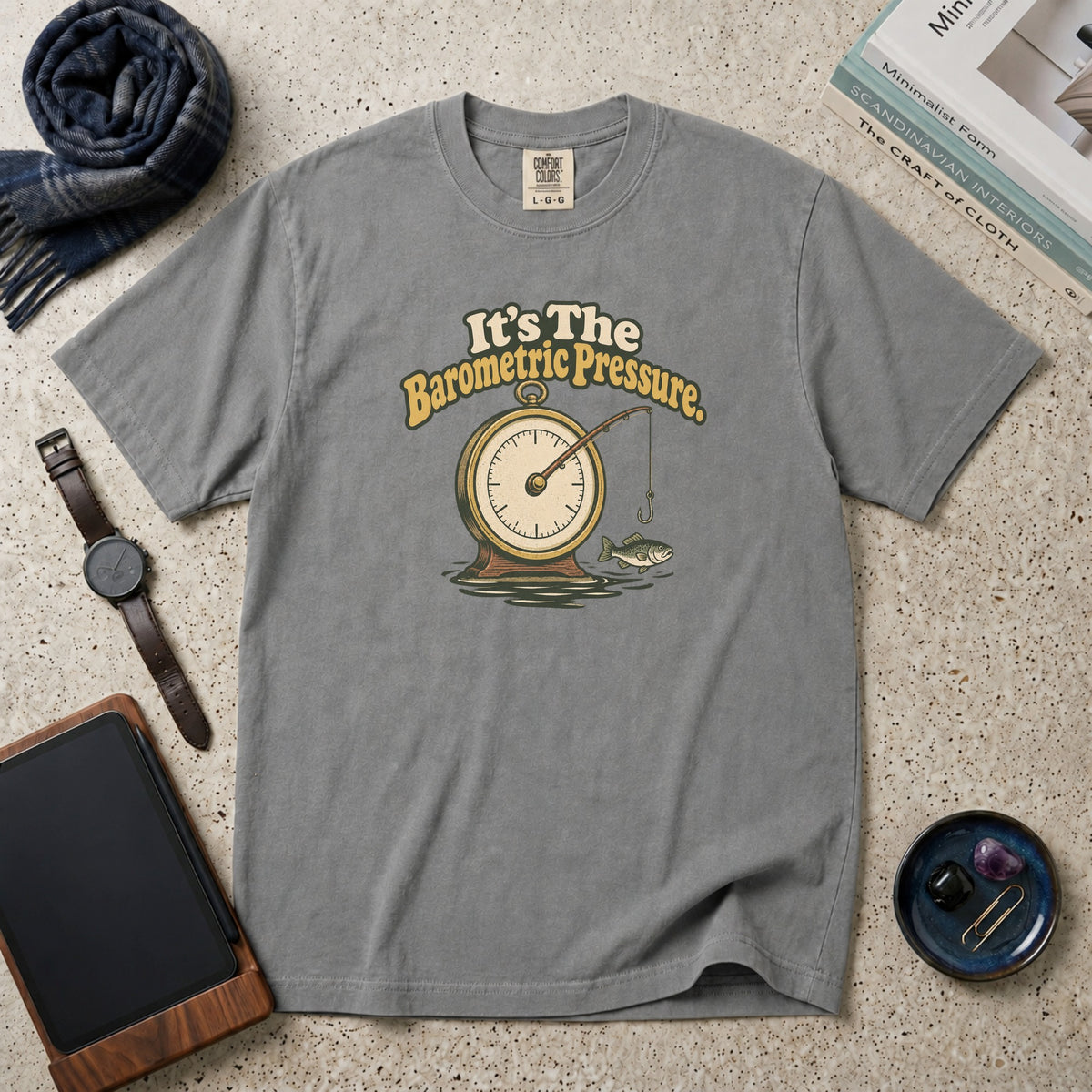 It's The Barometric Pressure T-Shirt – Grey