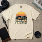 I Know A Shortcut T-Shirt – Ivory