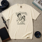 Free Ponytails. Results May Vary T-Shirt – Ivory
