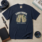 Cargo Shorts. Full Of Possibilities. T-Shirt – Navy