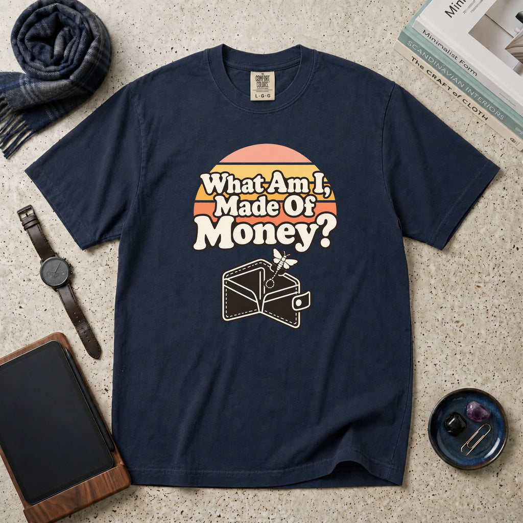 What Am I, Made Of Money? T-Shirt – Navy